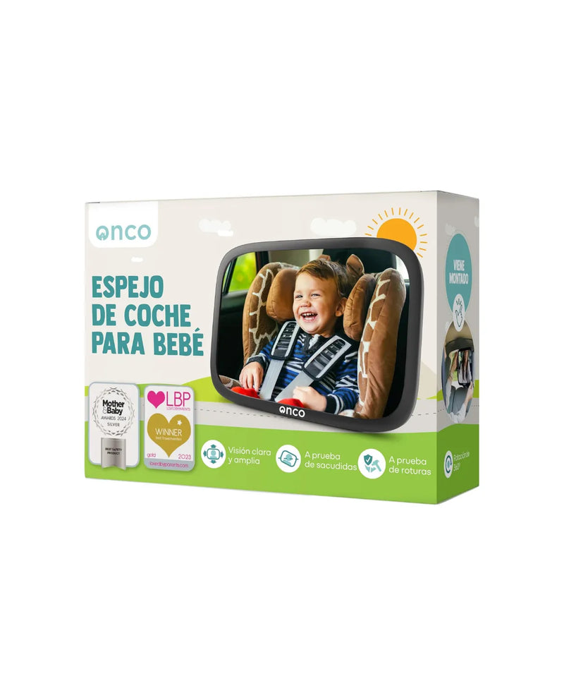 Espejo Coche Bebé Asiento Trasero Onco