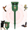 Ahuyentador de pájaros ultrasonidos solar