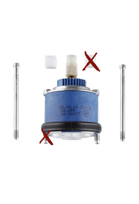 Cartucho 46mm discos ceram y limint Grohe
