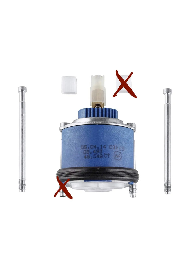 Cartucho 46mm discos ceram y limint Grohe