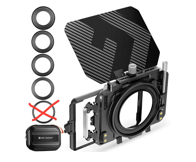 Bandera Superior Fibra de Carbono para Cámaras K&F