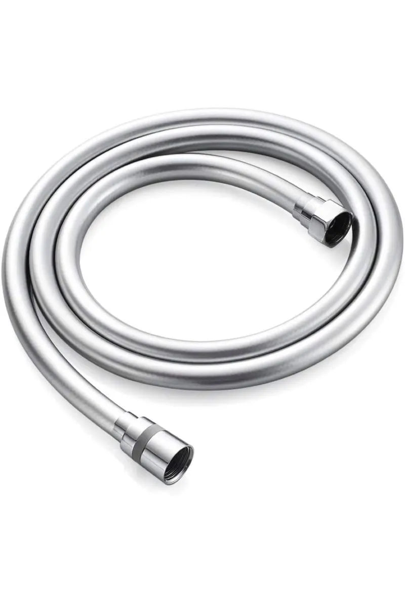Manguera ducha, 2.0 m, Flexo de Caucho, Gris