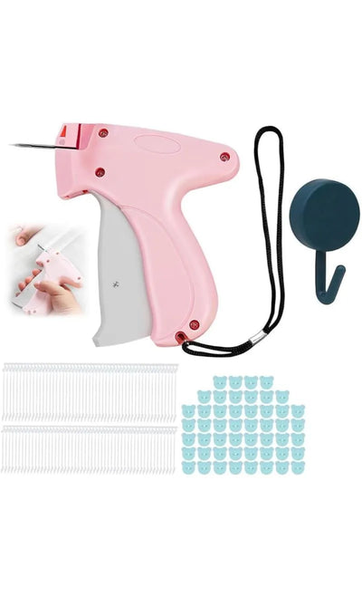 Fijador rápido de ropa, mini pistola de puntada