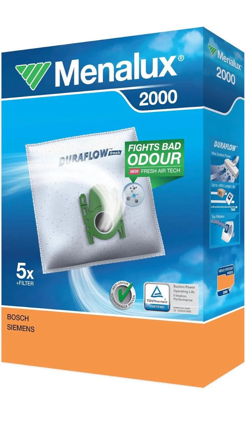 Menalux 2000 Pack con 5 Bolsas