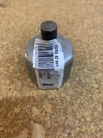 Soporte metalico para eje de persiana de 42