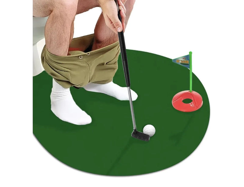 Set de Golf para el Inodoro Mad Monkey
