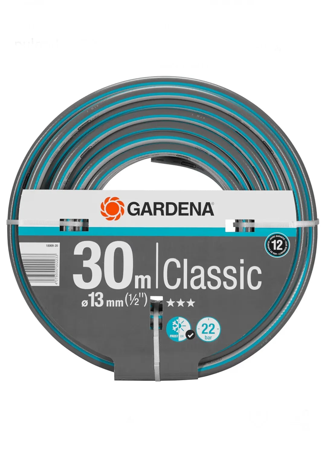 Manguera, 13 mm, 1/2 pulgadas, 30 m