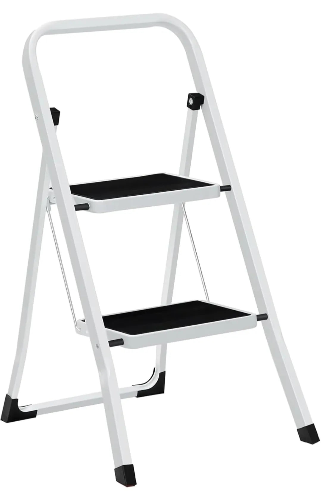 Escalera de tijera con 2 peldaños