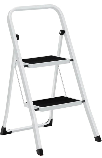Escalera de tijera con 2 peldaños