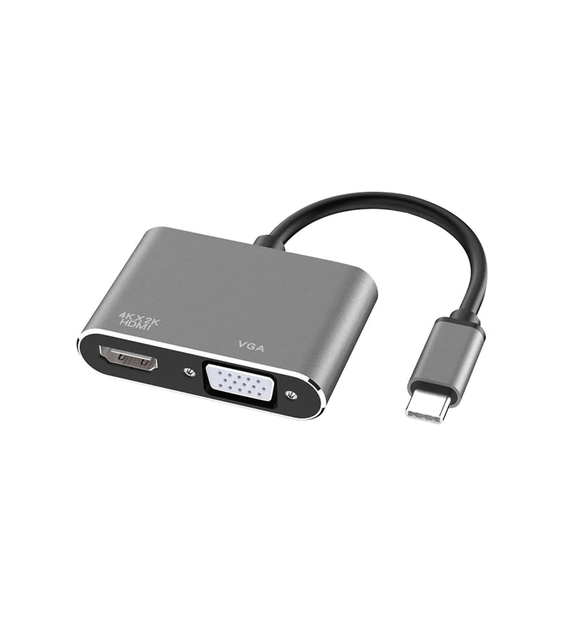 Adaptador USB C a HDMI VGA