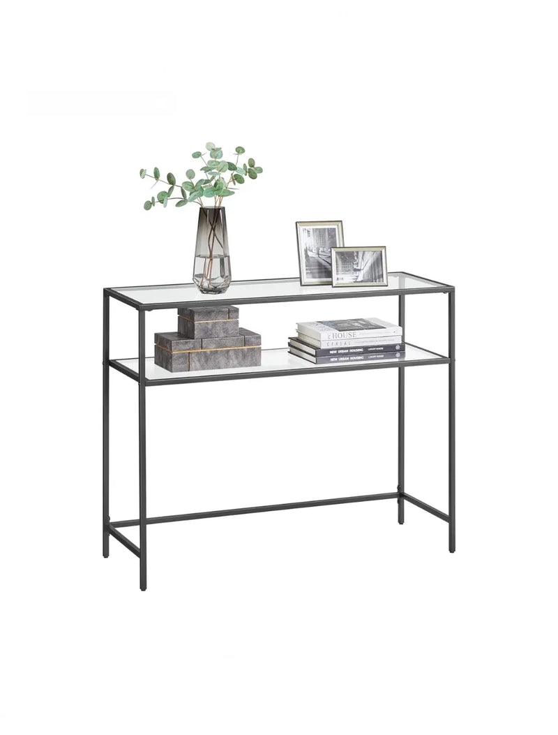 Mesa de Consola Con Cristal