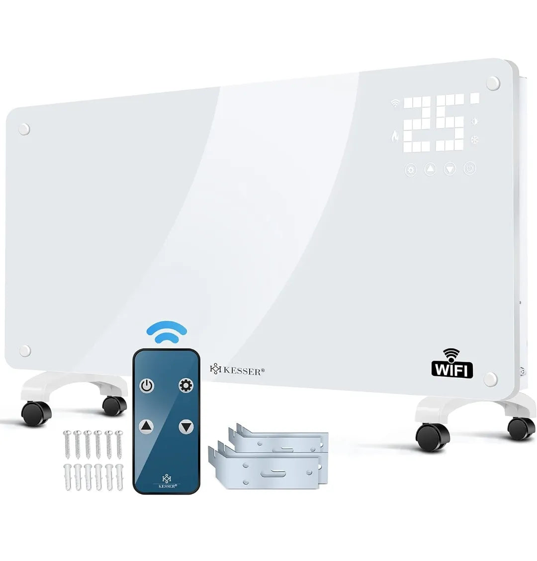 Calefactor convector de vidrio - KESSER
