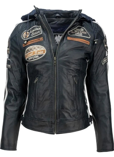 Chaqueta Moto Mujer de Cuero - Urban Leather