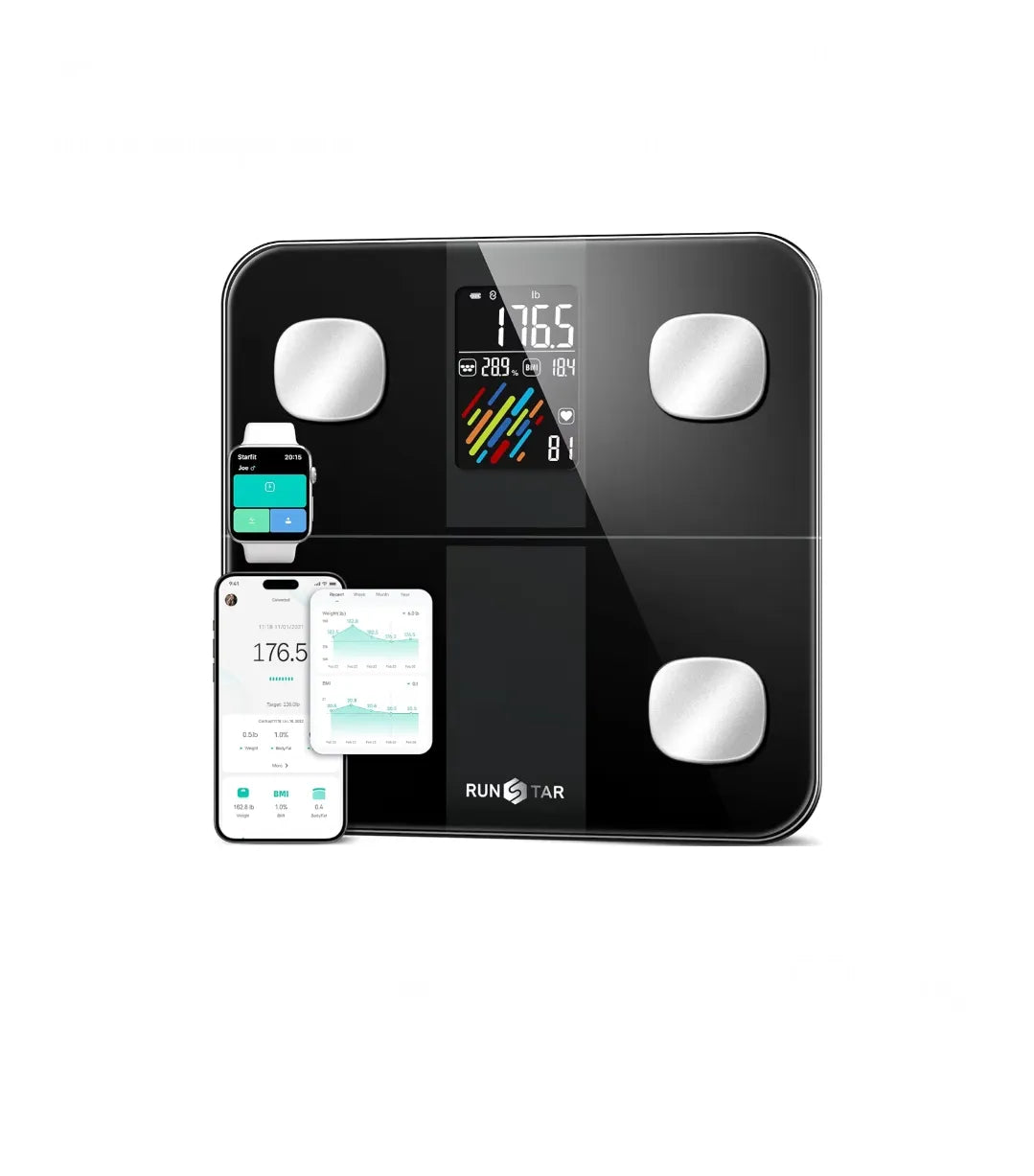 Báscula de Baño Inteligente - RunSTAR -