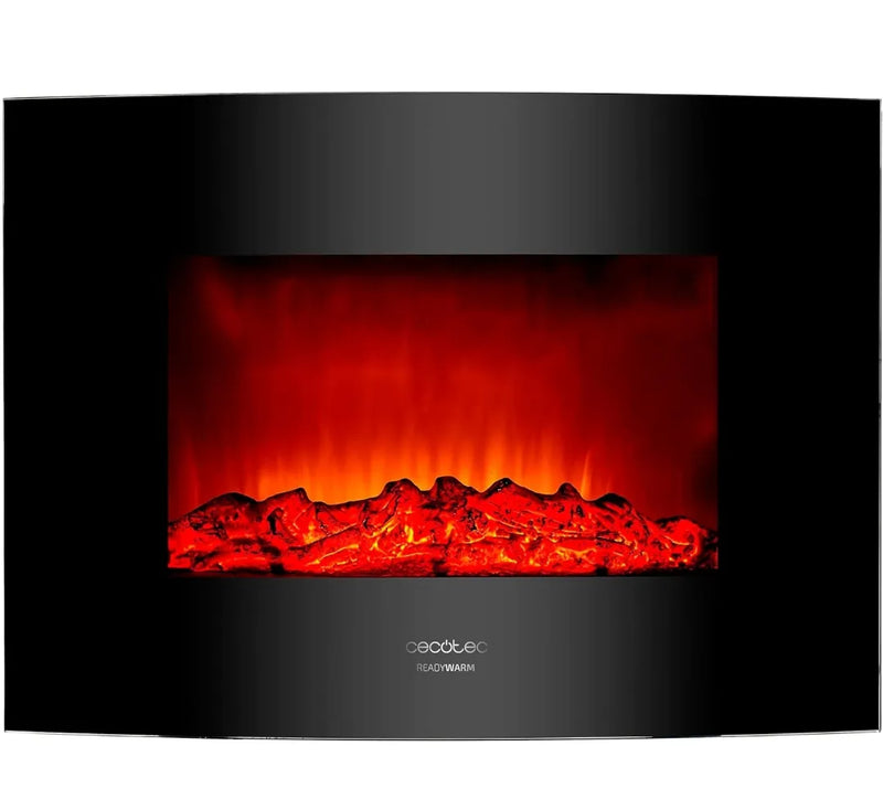 Chimenea eléctrica decorativa con mando - Cecotec