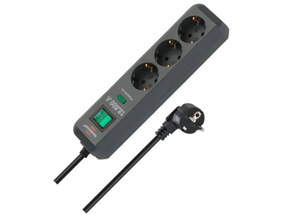 Regleta de enchufes con 3 Tomas Brennenstuhl