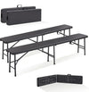 Juego 2 bancos plegable para mesa - Tillvex