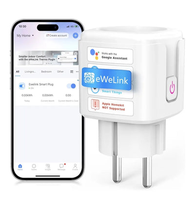 Enchufe Inteligente WiFi 2.4GHz SURFOU