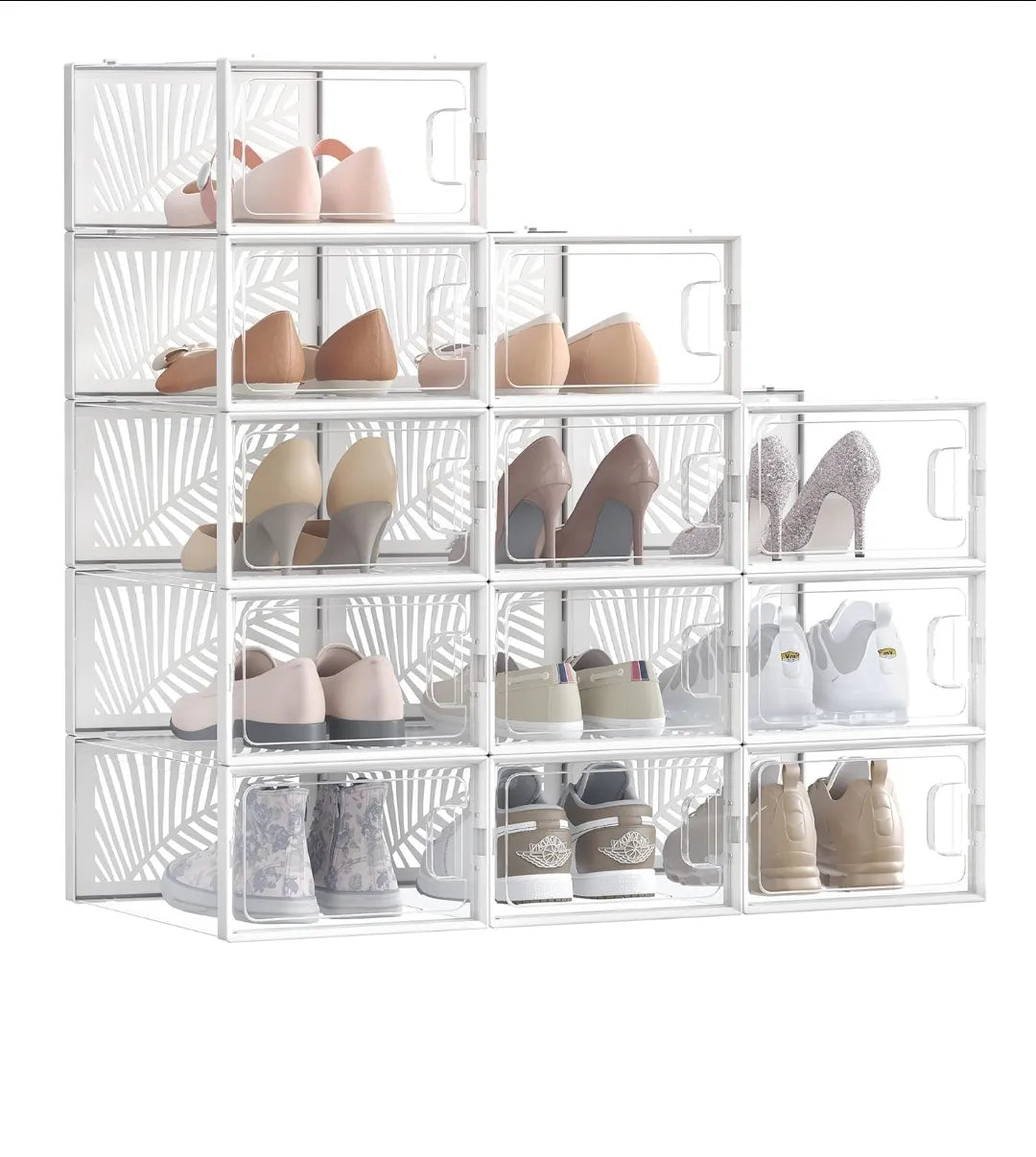 Cajas para Zapatos Transparentes SONGMICS
