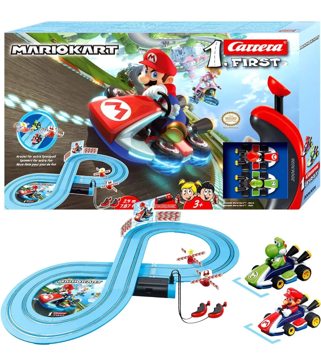 Circuito de coches de miniatura Nintendo - Carrera
