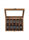 Caja para Relojes con 10 Compartimentos