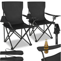 Set de 2 sillas plegables de camping