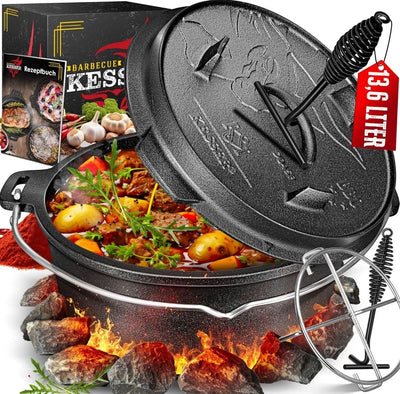 Juego de horno holandés para barbacoa - Kesser