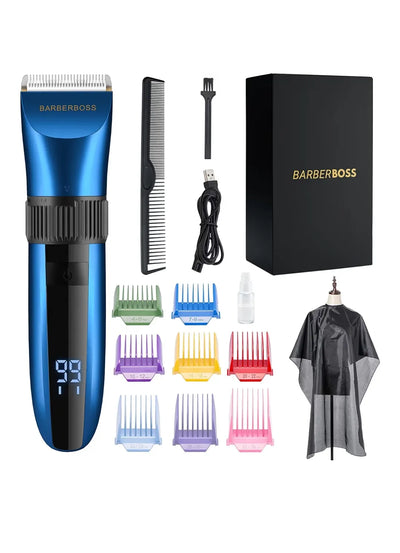 Recortadora de barba y pelo inalámbrica - BARBERBOSS