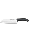 Cuchillo Santoku alveolado 3Claveles Evo