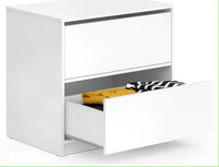 Set 2 cajones grandes Visit blanco Vicco