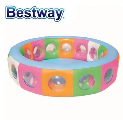 Bestway-piscina inflable con ventana para bebé