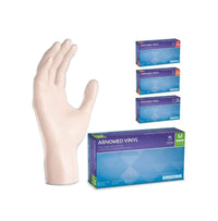 Guantes vinilo sin polvo talla M