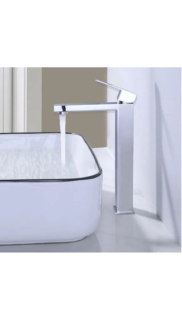 Grifo de lavabo de acero inoxidable - ARCORA