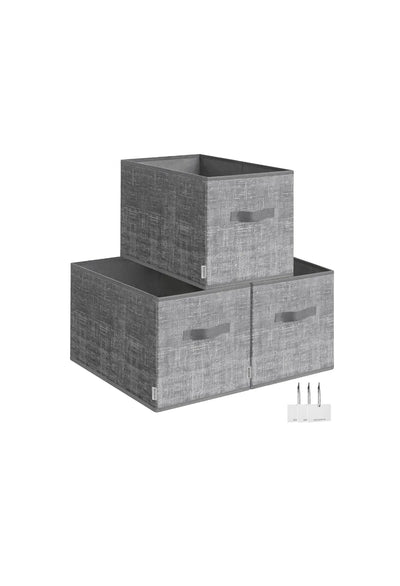 Cajas de Almacenaje Plegables, Juego de 3 Cestas