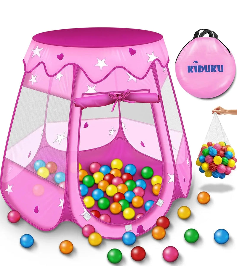 Tienda de campaña infantil con bolas - Kiduku