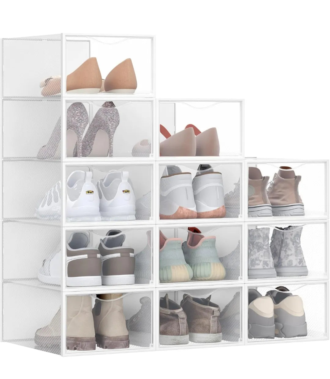 Cajas para zapatos de plástico