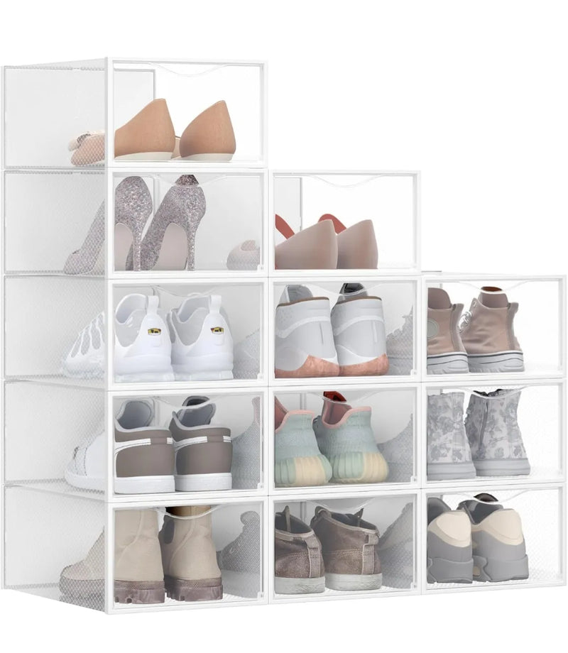 Cajas para zapatos de plástico