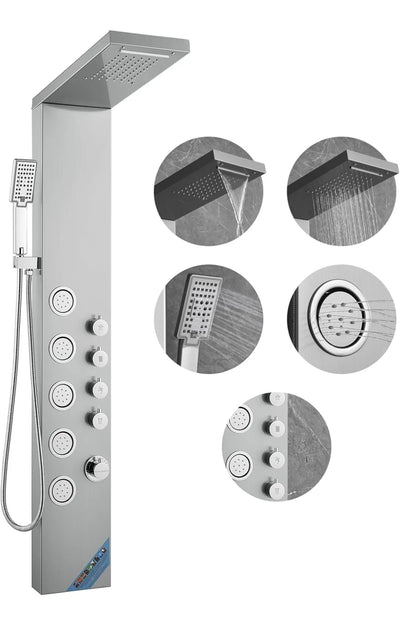 Sistema de panel de ducha con 4 modos - Vevor
