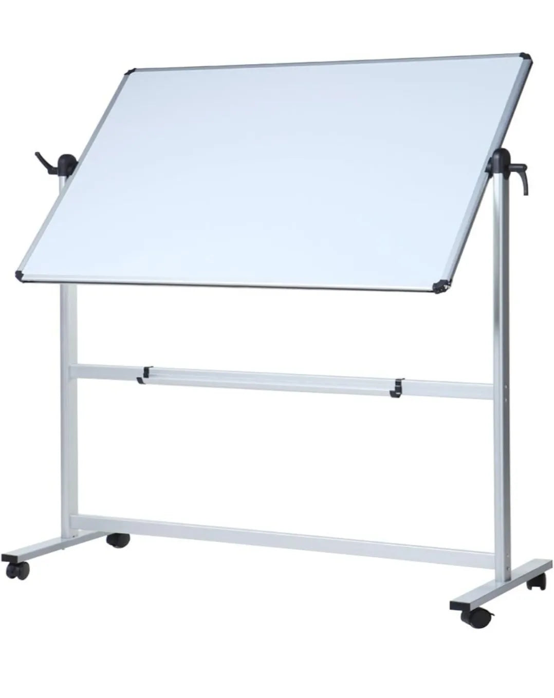 Pizarra blanca magnética de doble cara - Vizpro