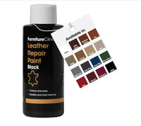 Pintura y tinte para reparación de cuero