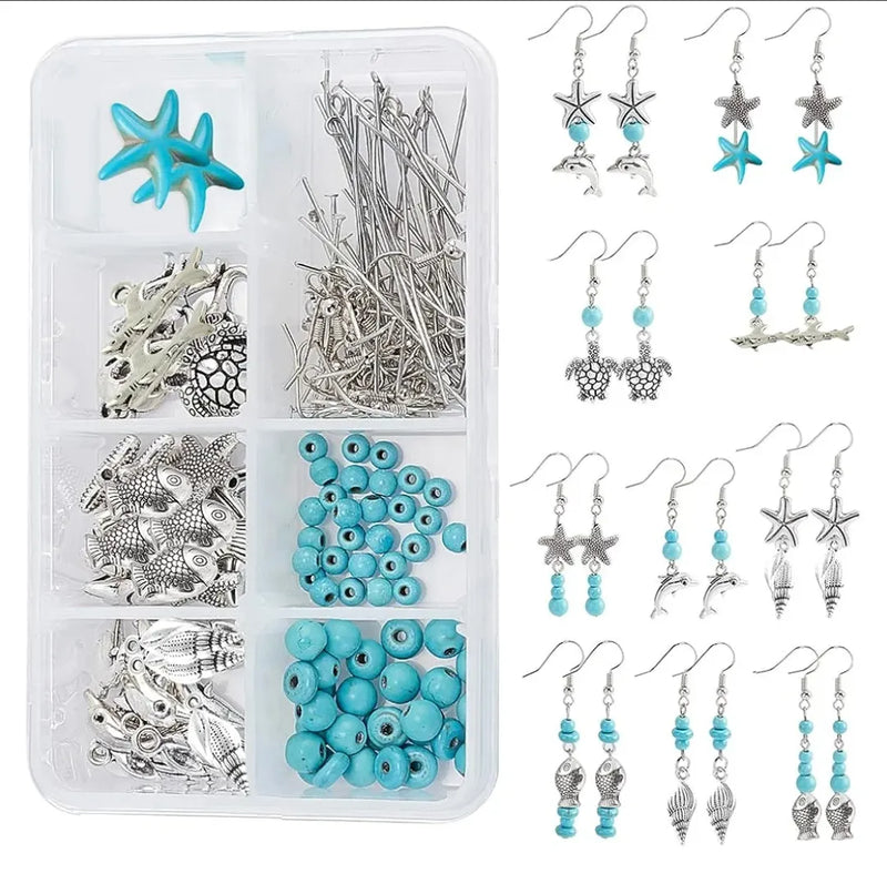 Caja DIY 10 pares de pendientes colgantes SUNNYCLUE