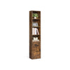 Estantería vertical de madera