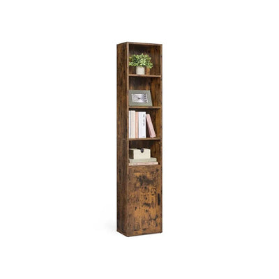 Estantería vertical de madera