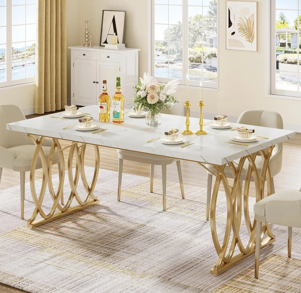 Mesa de comedor moderna