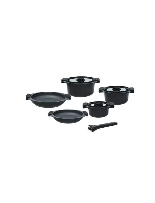 Batería ollas y sartenes 8 piezas Tognana