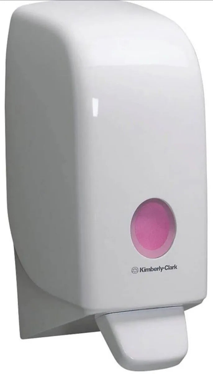 Aquarius Dispensador de jabón (1 L), color blanco