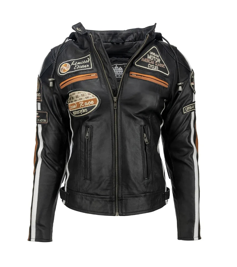 Chaqueta Moto Mujer - Urban Leather