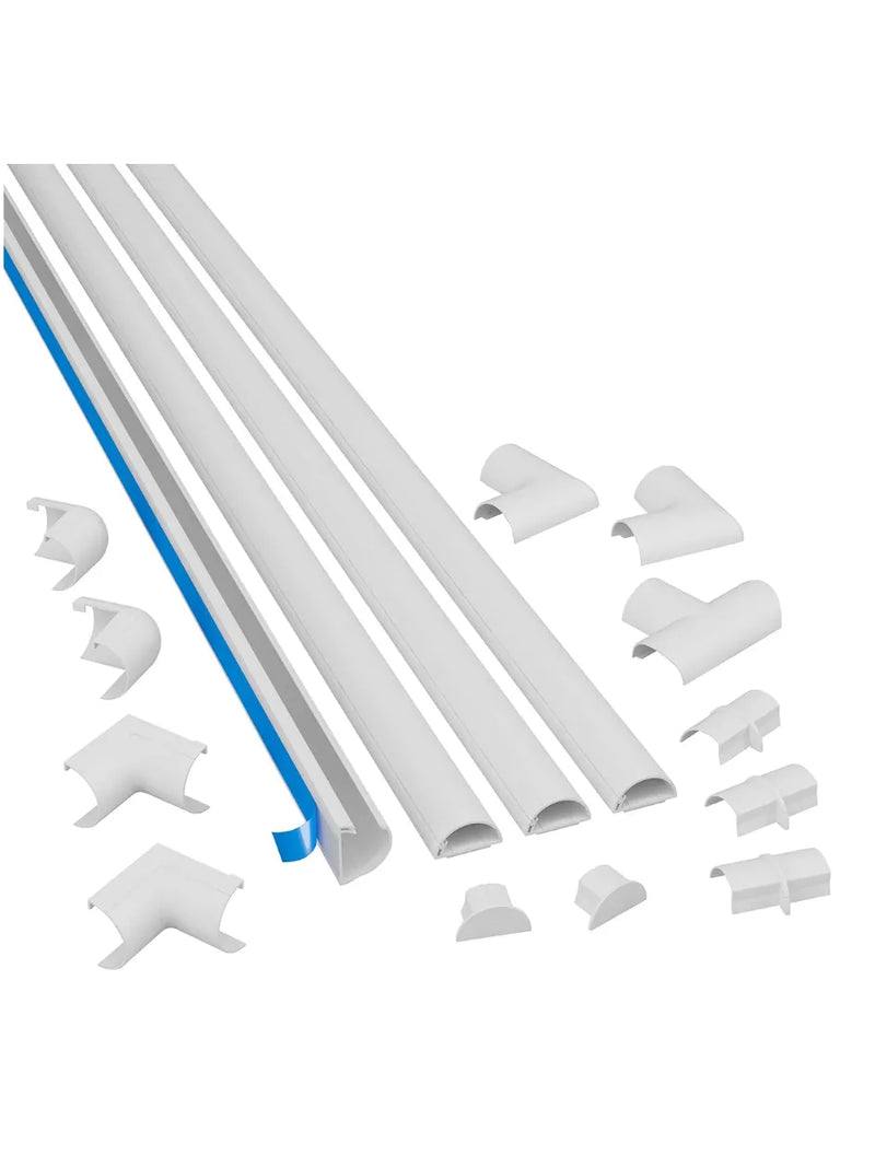 Canaletas adhesivas de PVC D-Line