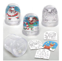 Globos De Nieve para Colorear Baker Ross