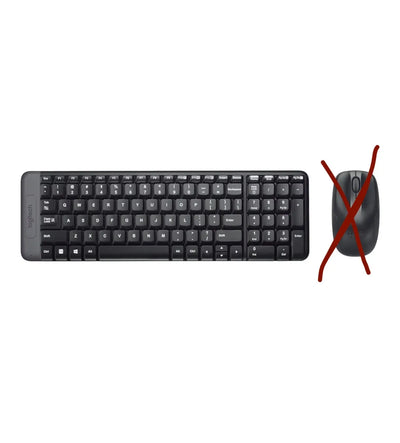 Combo con Teclado y Ratón MK220 Logitech